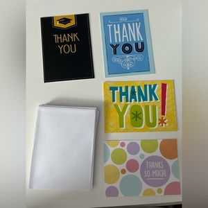 pack of 14 thank you cards